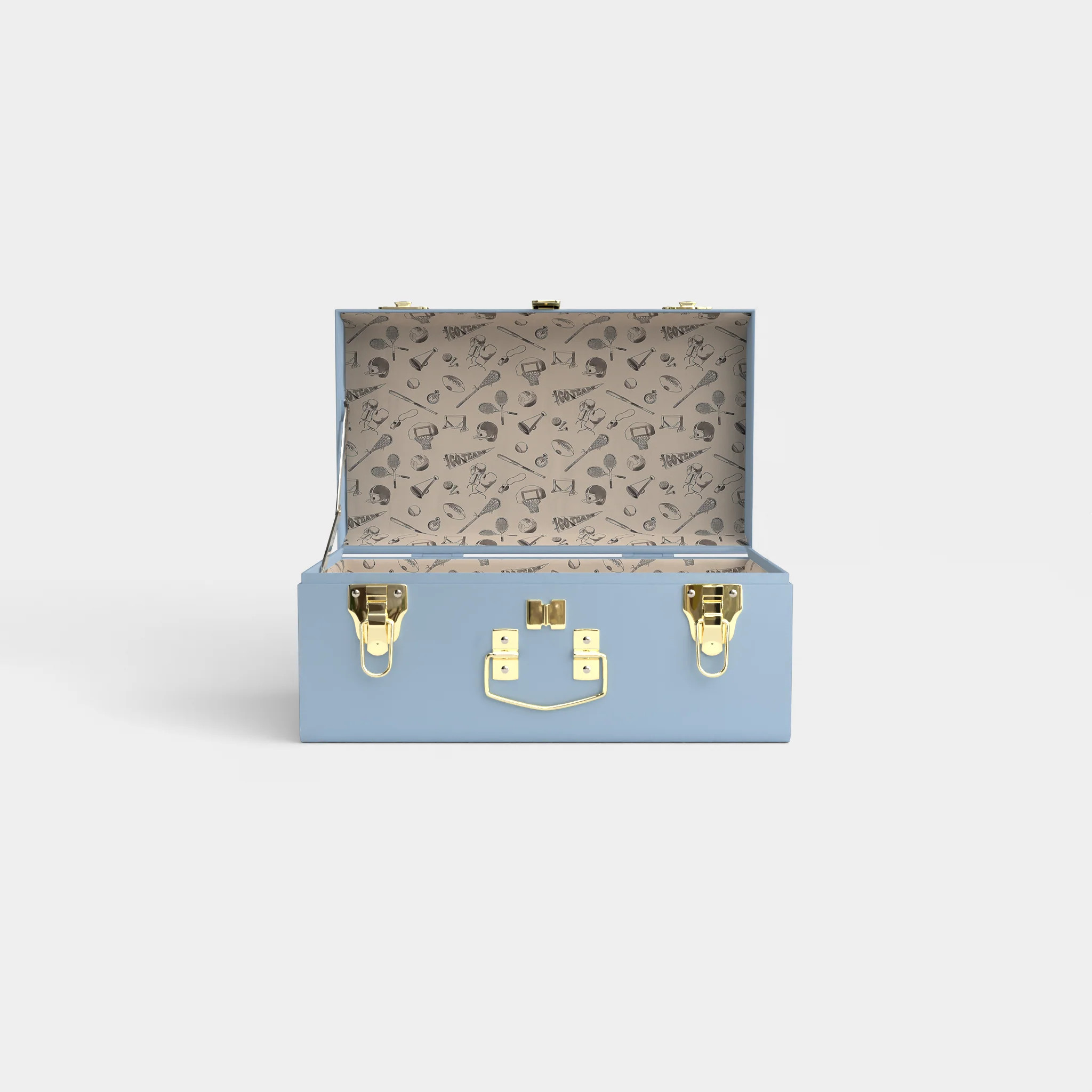 Mini Trunk - Light Blue | Petite Keep, LLC