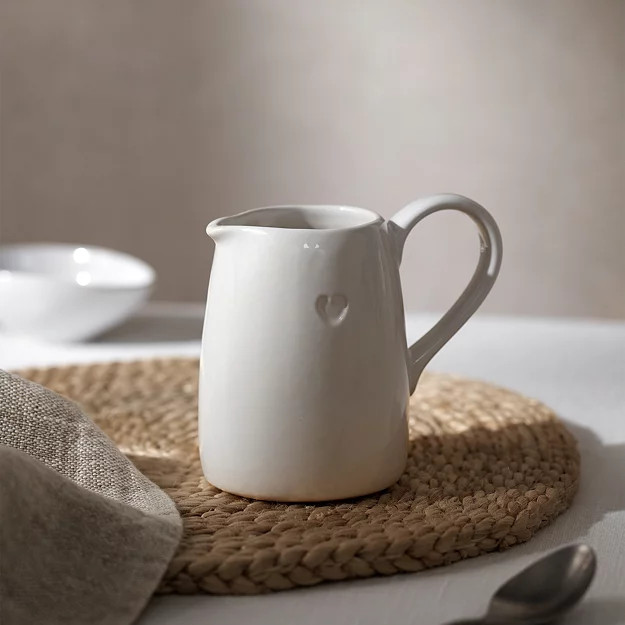 Bourton Heart Jug | The White Company US