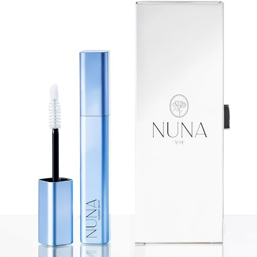 NUNA Eyelash Growth Support Serum 6ml – Eye Lash and Eyebrow Enhancing Serum for Women & Men with Biotin - Korean Multi Peptide & Natural Extracts – Promotes Fuller and Longer Lashes - 6 Month Supply | Amazon (US)