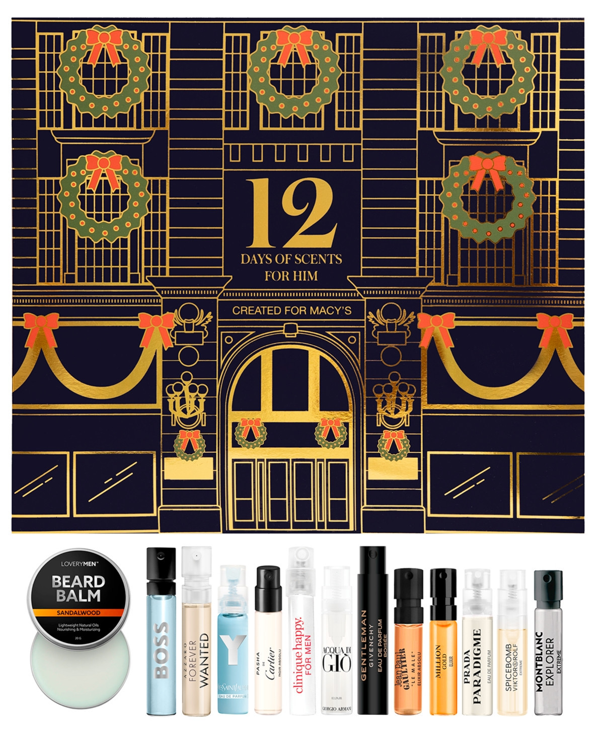 Created For Macy's Men's 13-Pc. 12 Days of Scent For Him Advent Calendar Fragrance Set | Macy's
