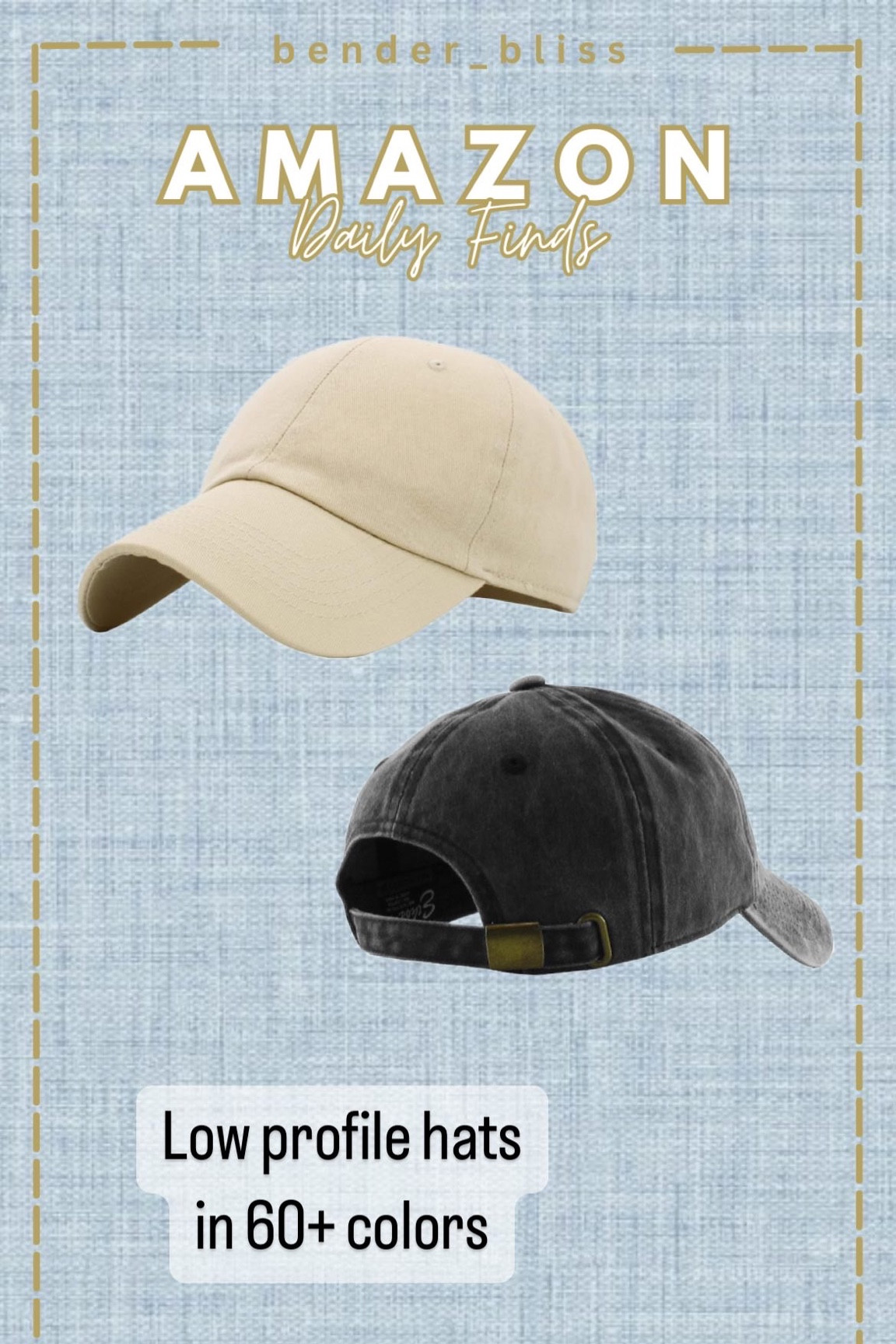 Low profile hats in tons of colors/styles  

#LTKFind #LTKsalealert #LTKunder50