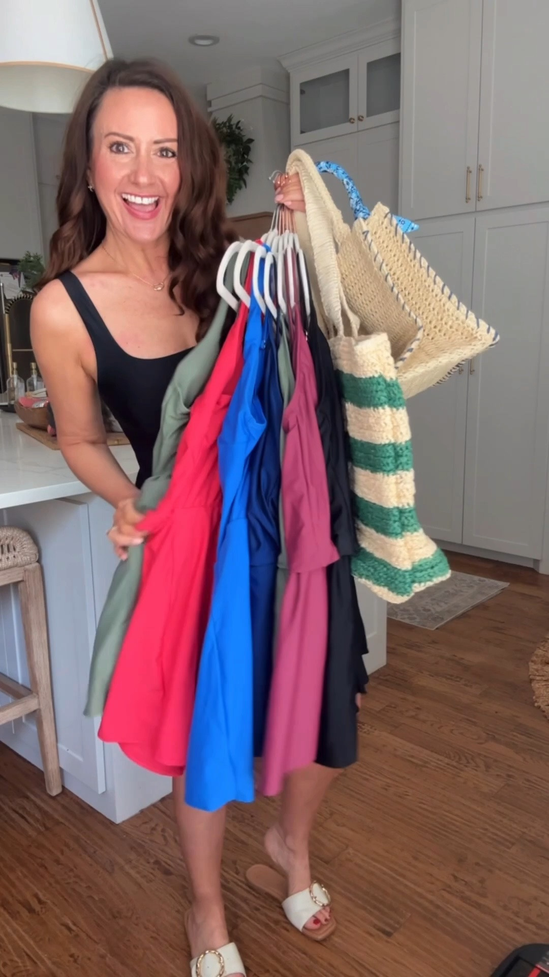 Swim wrap skirt dress and rompers are on sale for $20!! I get a medium.
.

#LTKSeasonal #LTKSwim #LTKmomlife