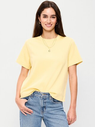 Relaxed Heavyweight Crew-Neck T-Shirt | Old Navy (US)