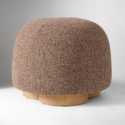 Gumdrop Swivel Ottoman | West Elm (US)