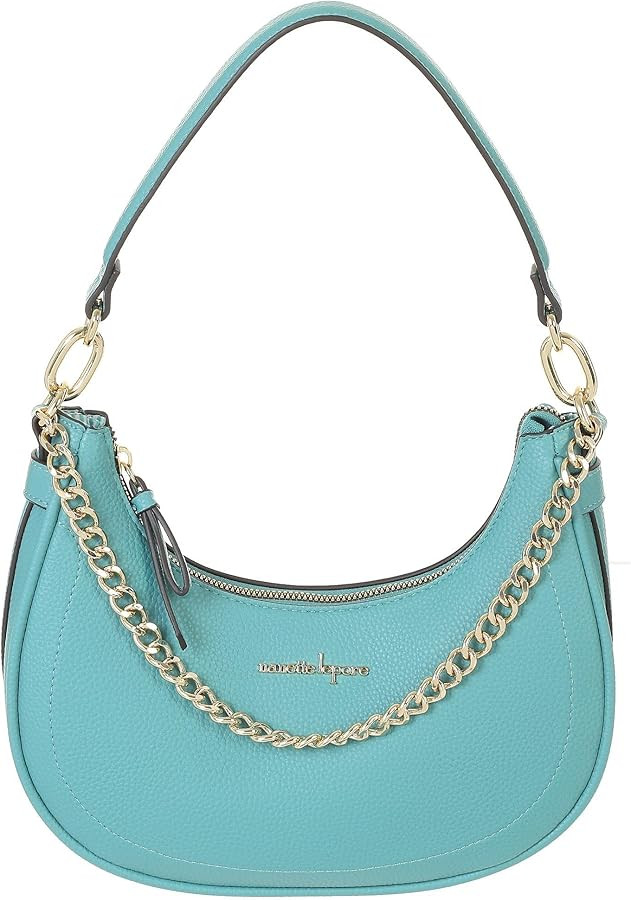 Nanette Lepore Florentina Crescent Handbag One Size Aruba blue | Amazon (US)