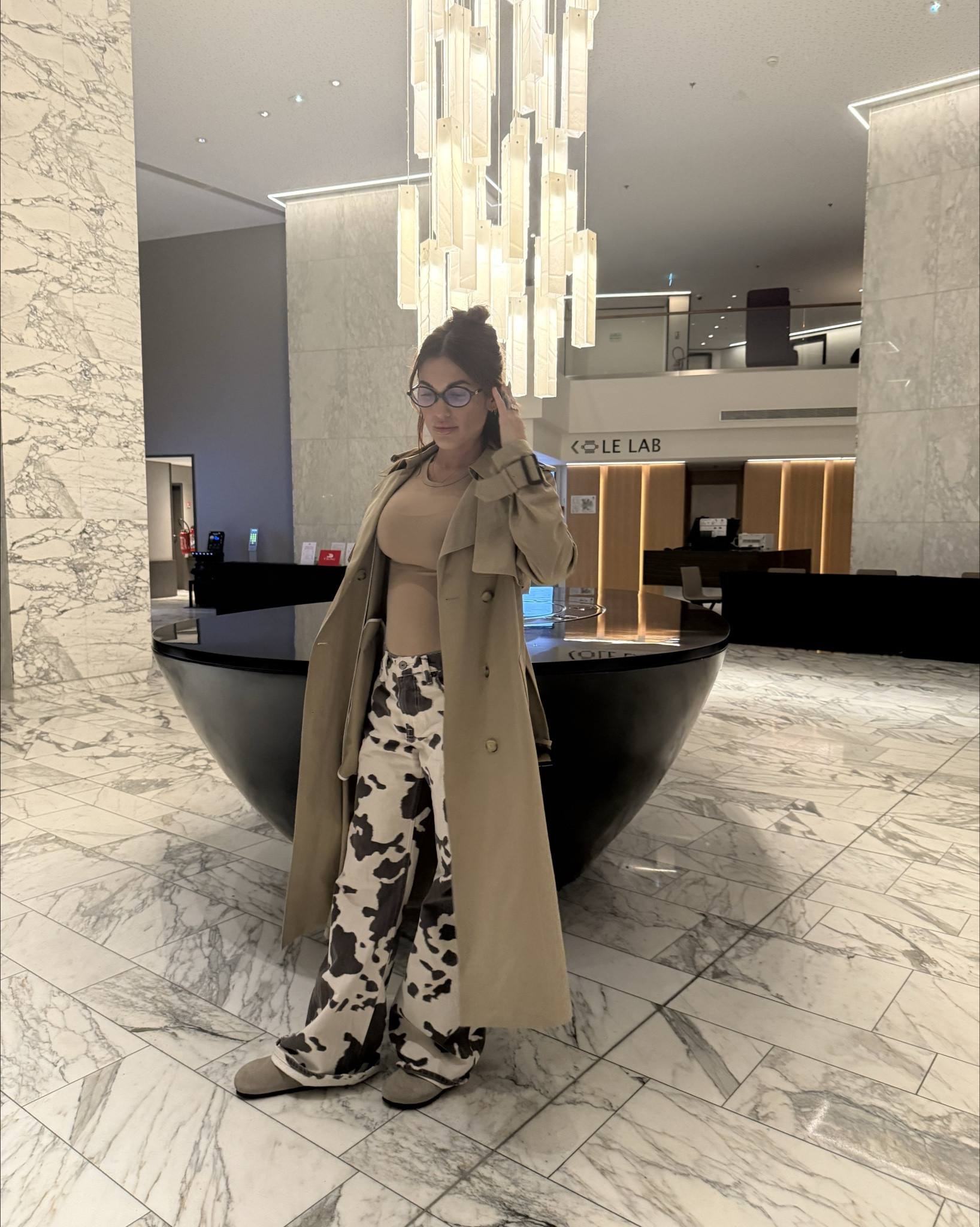 one of my favorite outfits that can be dressed up or down-loving cow print this season🤭

#LTKStyleTip #LTKWorkwear #LTKTravel
