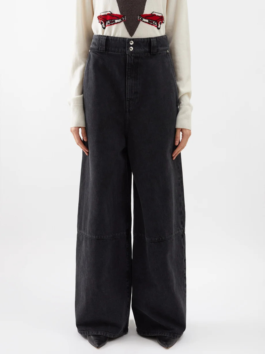 Isla wide-leg jeans | Khaite | Matches (US)