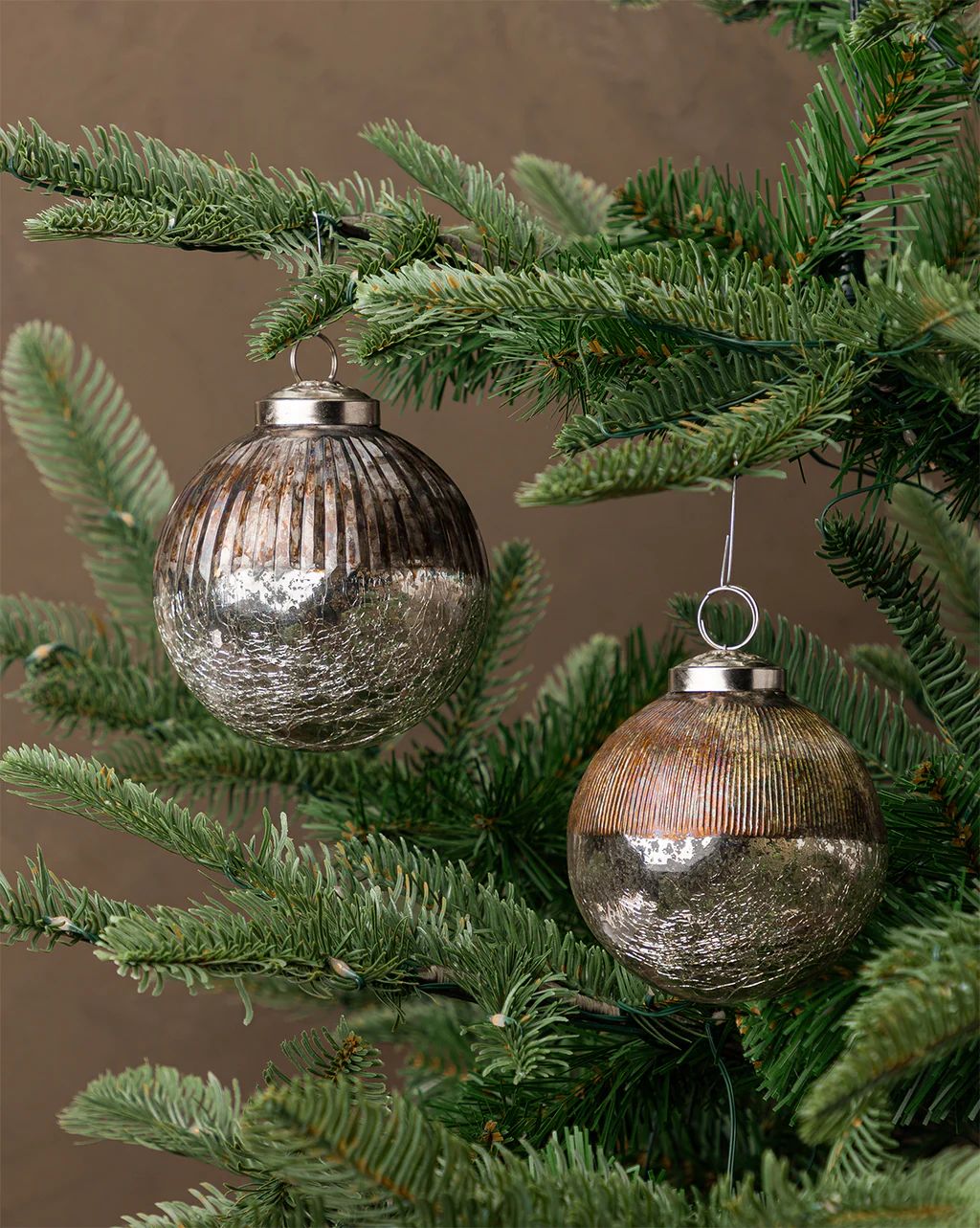 Antique Duotone Ornaments (Set of 2) | McGee & Co.