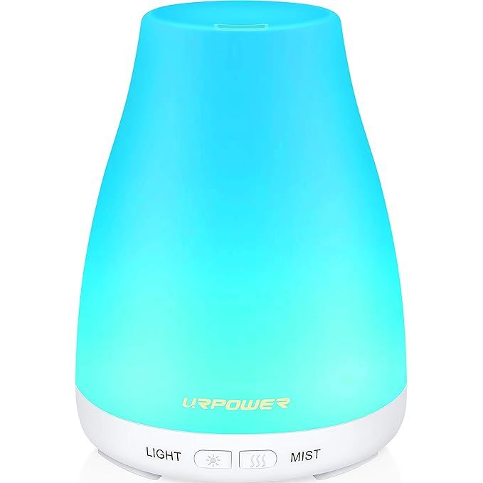 URPOWER 2nd Version Essential Oil Diffuser Aroma Essential Oil Cool Mist Humidifier with Adjustab... | Amazon (US)