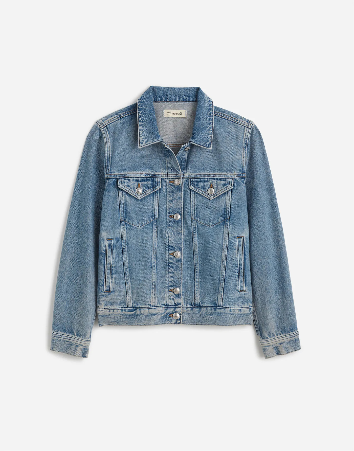 Denim Trucker Jacket in Hyland Wash | Madewell | Madewell