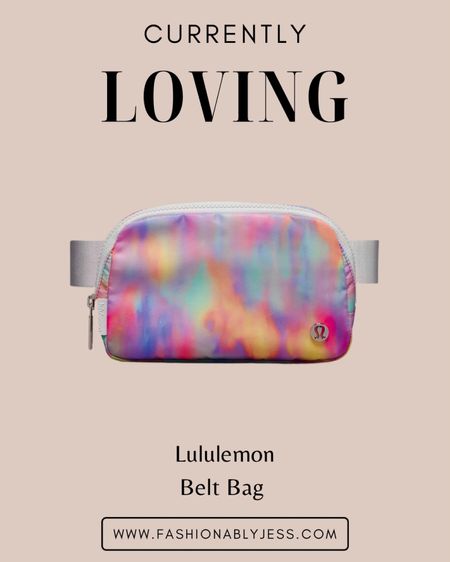 Currently loving this new shade of the Lululemon belt bag! Perfect for running errands this summer! 
#lululemon #beltbag 

#LTKstyletip #LTKunder50 #LTKFind