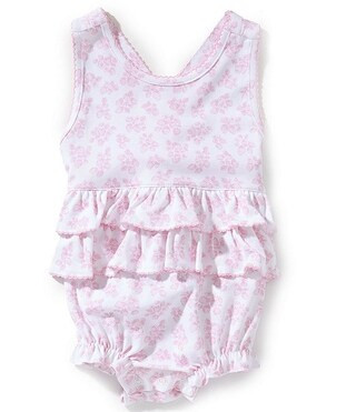 Baby Girls Sleeveless Strawberry-Printed Romper | Dillard's