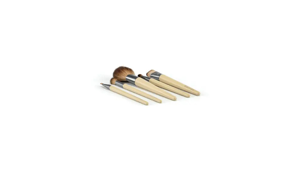 EcoTools Start the Day Beautifully Makeup Brush Kit with Storage Tray, 6 Piece Set | Walmart (US)