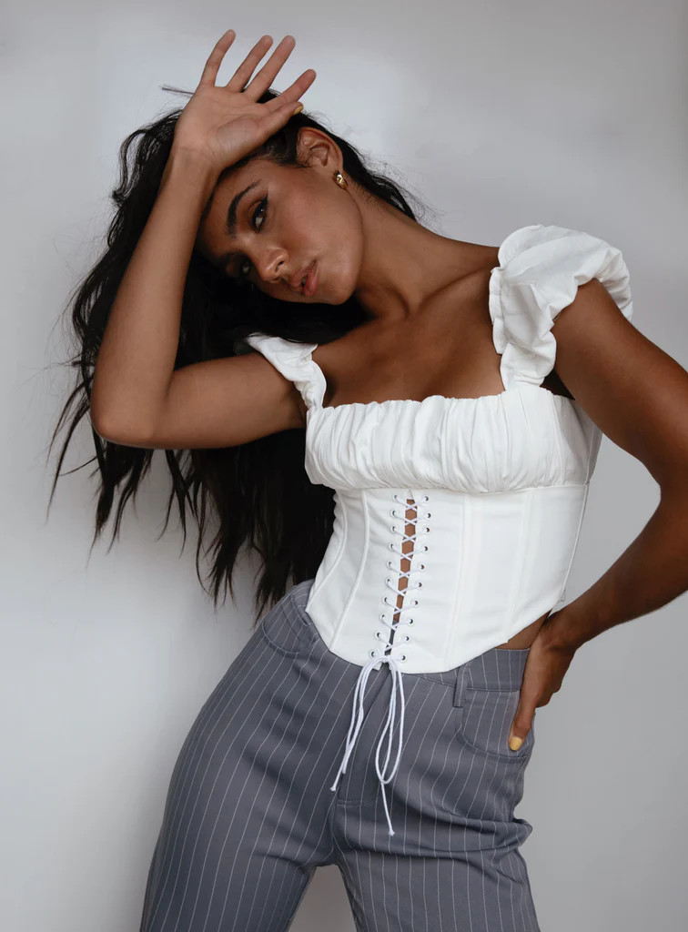 Harry Top White | Princess Polly US