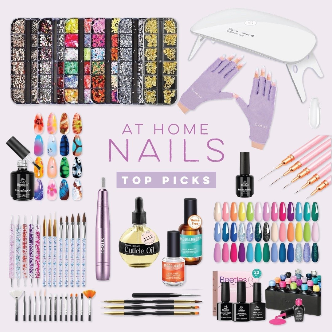 Bring the nail salon home! 💅✨ Lights, polish, gems, and tools—your mani game just leveled up!

#NailGoals #DIYManicure #AtHomeNails

#LTKBeauty #LTKSaleAlert