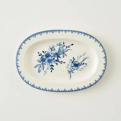 Bleu Blanc Porcelain Serving Platter | Wayfair North America