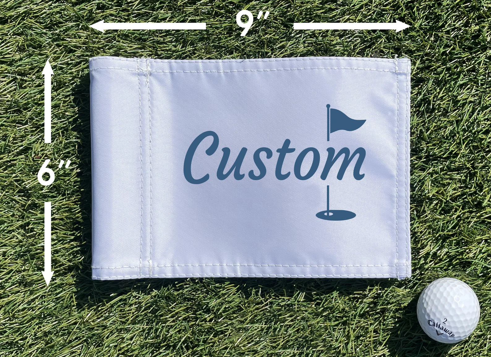 Multi-Set - Custom Mini Golf Flag - 6" x 9" | Etsy (Global)
