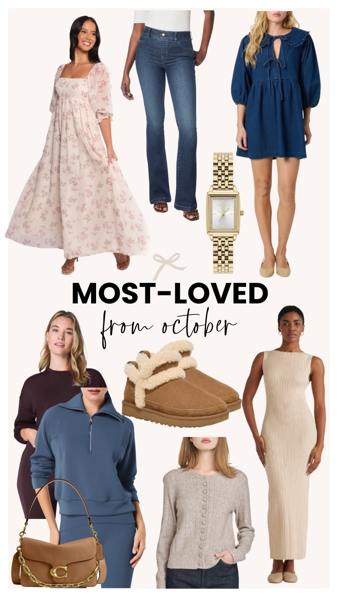 Most-loved in October! The pieces you reached for again and again. Cozy layers, easy denim, and a few little outfit makers you can style all season long.

#LTKShoeCrush #LTKSeasonal #LTKItBag