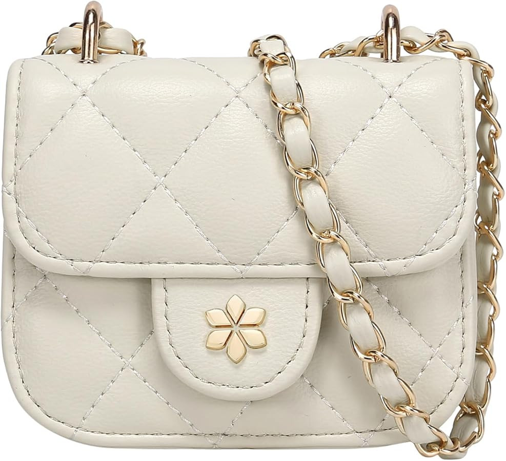 Quilted Mini Cross Body Bag - PU Vegan leather | Amazon (US)
