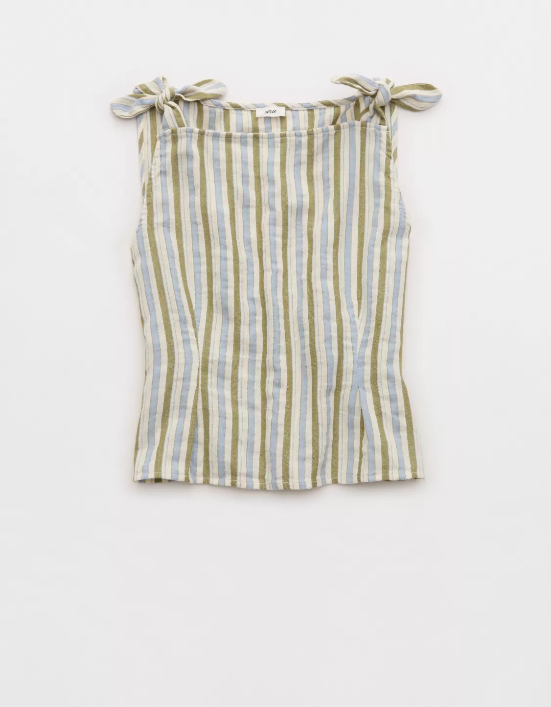 Aerie Day-Off Shoulder Tie Top | Aerie