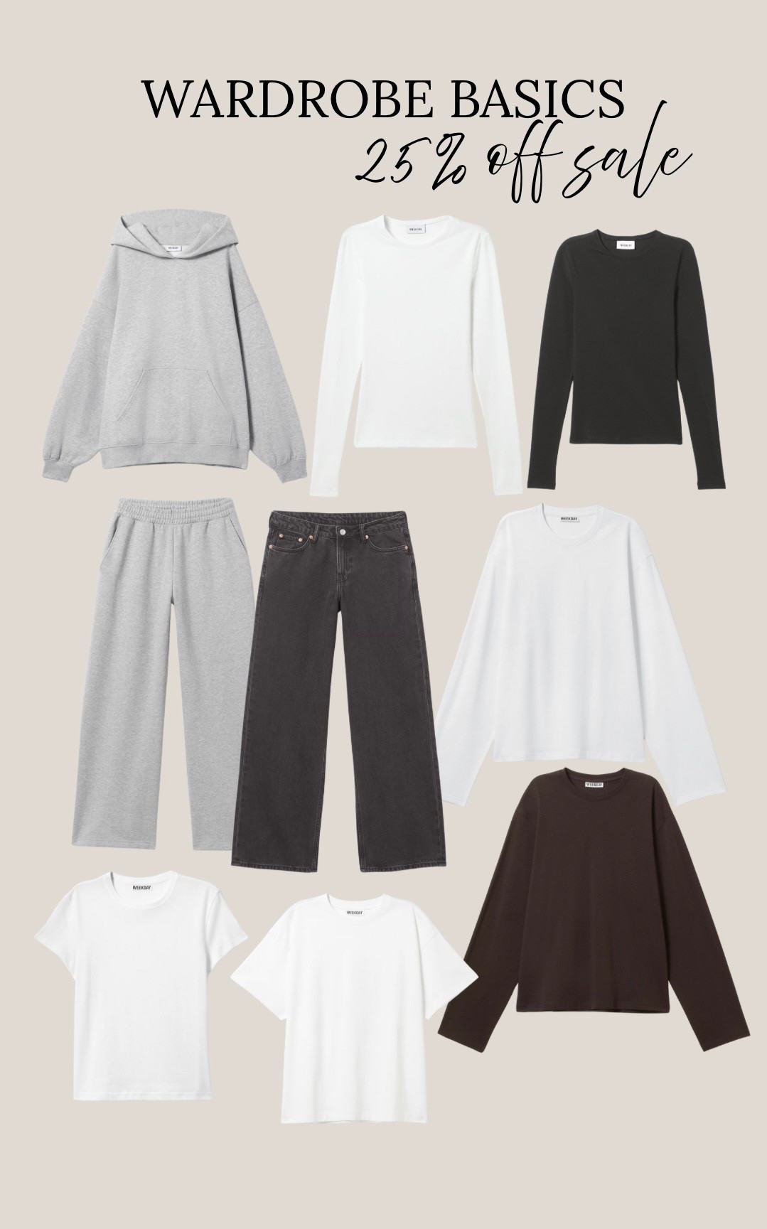 25% of wardrobe basics 🛒🛒

#LTKuk #LTKsale #LTKjeans