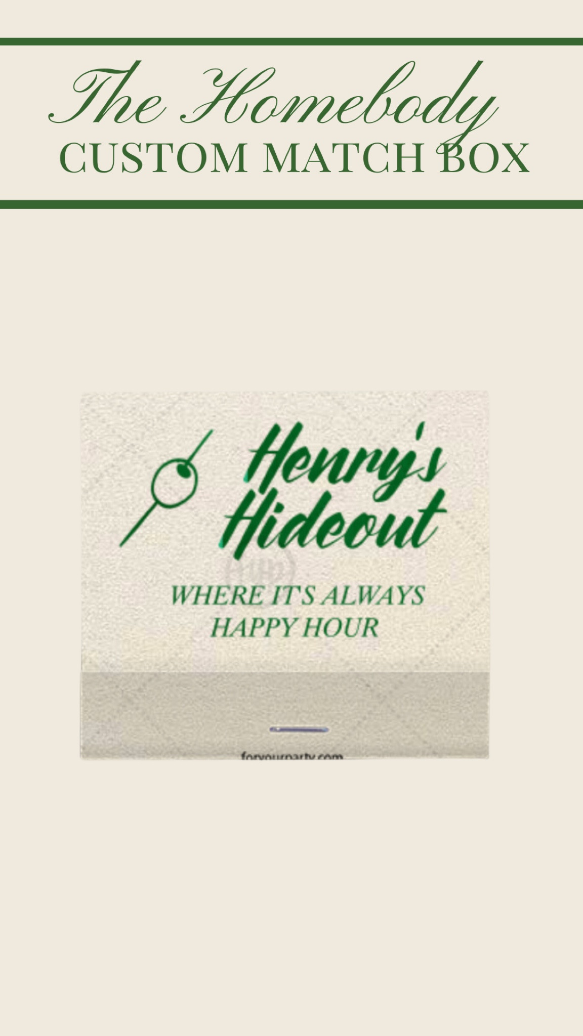 Homebody Gift Idea: Custom Match Boxes🌲

Homebody gift
Gift for sister
Gift for friend
Gift for daughter
Custom match boxes

#LTKGiftGuide #LTKHoliday #LTKCyberWeek