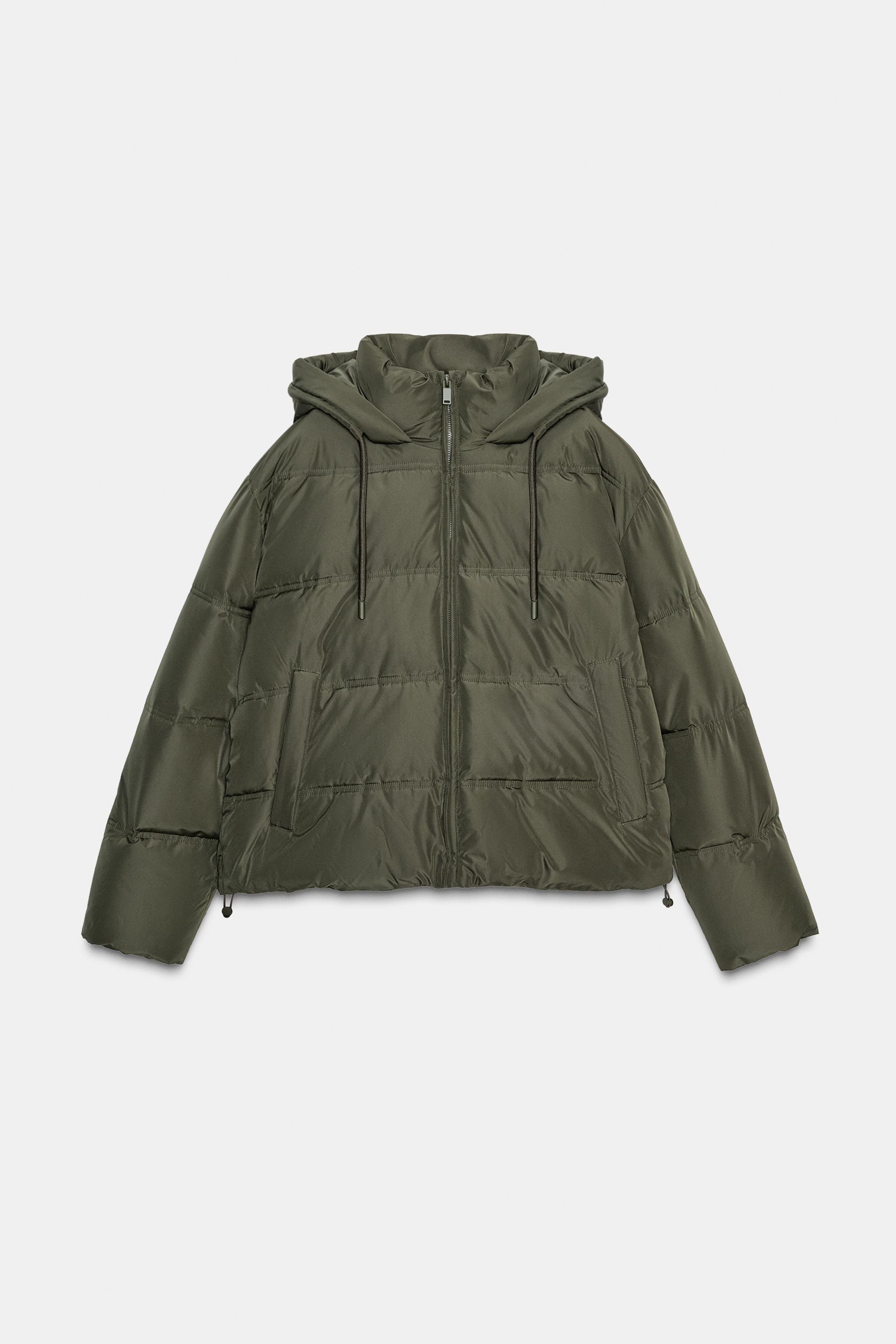 SHORT HOODIE WATER AND WIND PROTECTION ANORAK | Zara US