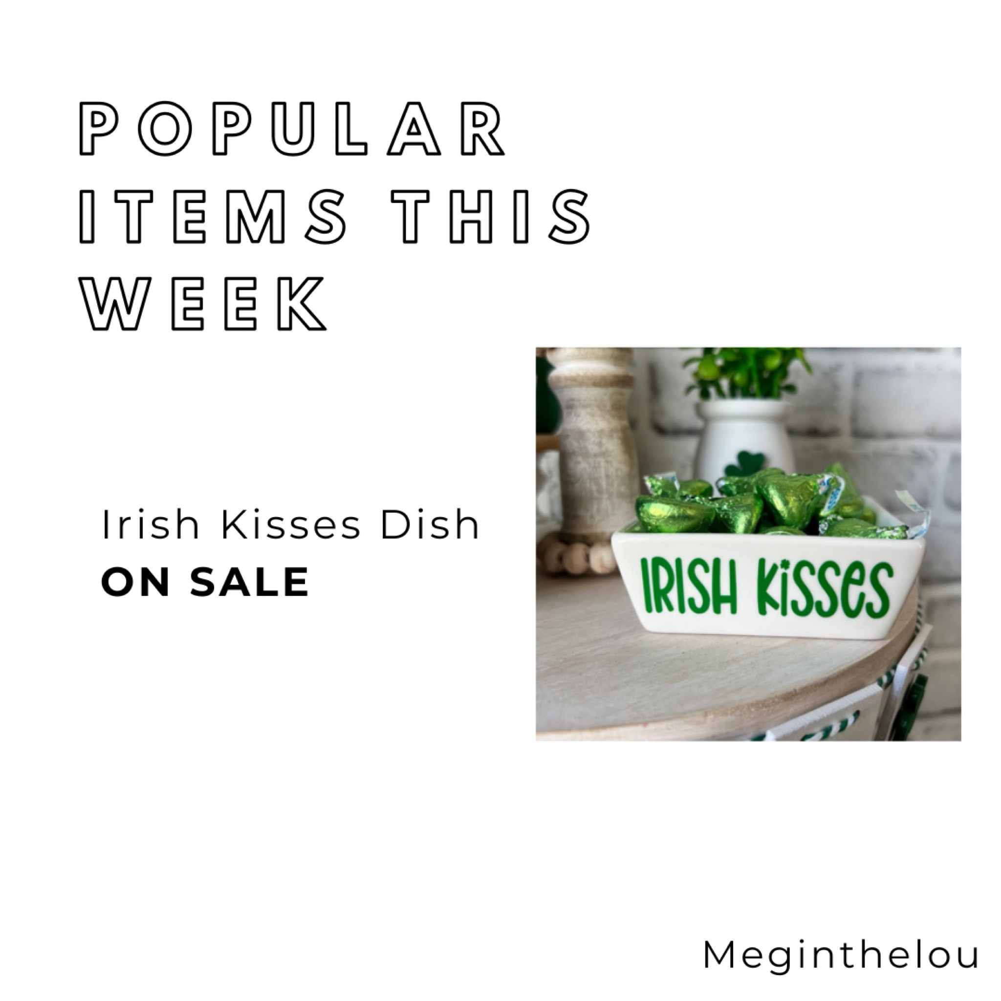 St. Patrick’s Day Decor 

#shamrock #shamrockdecor #under25 #under15  #budgetfriendly #budgetfinds #salefinds #stpats #stpatricksday #stpatsdecor #under20 
#LTKsalealert 

#LTKSeasonal #LTKfindsunder50 #LTKhome