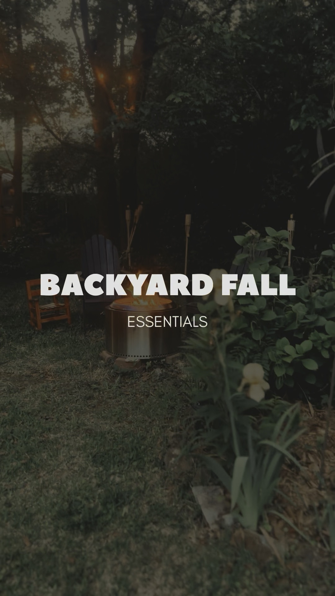 Cozy up your backyard this fall with my must-have essentials! 🍂🔥 From a warm fire pit to twinkling string lights, here’s everything you need for the perfect outdoor gathering. Tap to shop my favorite picks and create your own autumn oasis! #LTKhome #FallEssentials #BackyardVibes



#LTKVideo #LTKFamily #LTKHome