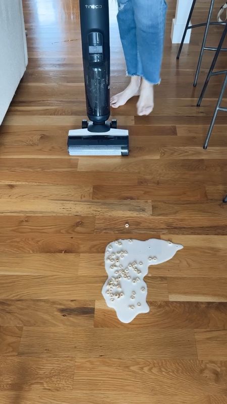 I tried the viral cleanup of the spilled milk and cereal with my Tineco Smart Cordless Wet Dry Mop and it works!


#LTKover40 #LTKGiftGuide #LTKhome