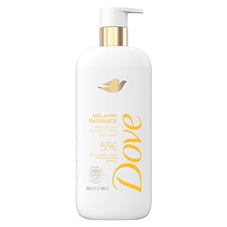 Dove Body Wash Melanin Radiance Nourishes for restored radiance 5% pro-ceramide serum with nouris... | Amazon (US)