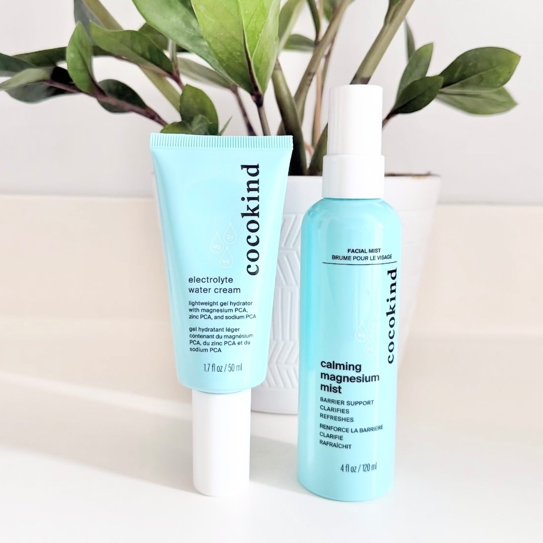 @cocokind
Calm & Clarify Duo
$38.00

Set incudes:
Calming Magnesium Mist
- Calms stressed, reactive skin
- Visibly reduces redness
- Refreshing ultra-fine mist
- Supports a clear & balanced complexion
- Great for breakout-prone and sensitive skin
- Spritz anytime to de-stress and refresh skin throughout the day, even over makeup!

Electrolyte Water Cream 
- Unique gel texture absorbs quickly with a shine-free, non-sticky finish
- Optimized formula locks in lightweight, calming hydration
- Visibly calms stressed, irritated skin and reduces redness 
- Helps replenish and maintain optimal moisture levels
- Helps improve skin barrier strength and restores moisture balance to dehydrated skin
- Dermatologist Tested and Clinically Tested for Sensitive Skin
- Suitable for all skin types, including oily and blemish-prone skin

Free shipping on $50+ orders 

#LTKBeauty