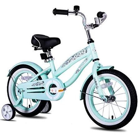 JOYSTAR 12 Inch Girls Bike with Training Wheels & Bell for 2 3 4 Years, Children Beach Cruiser Bicyc | Walmart (US)