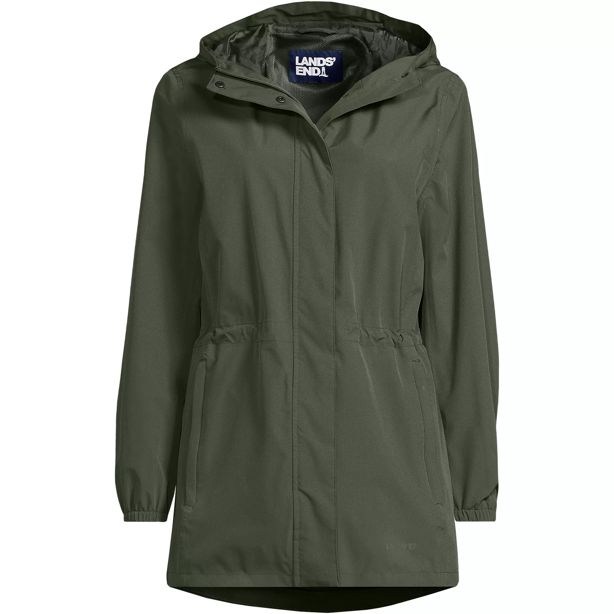 Squall Packable Waterproof Raincoat | Lands' End (US)
