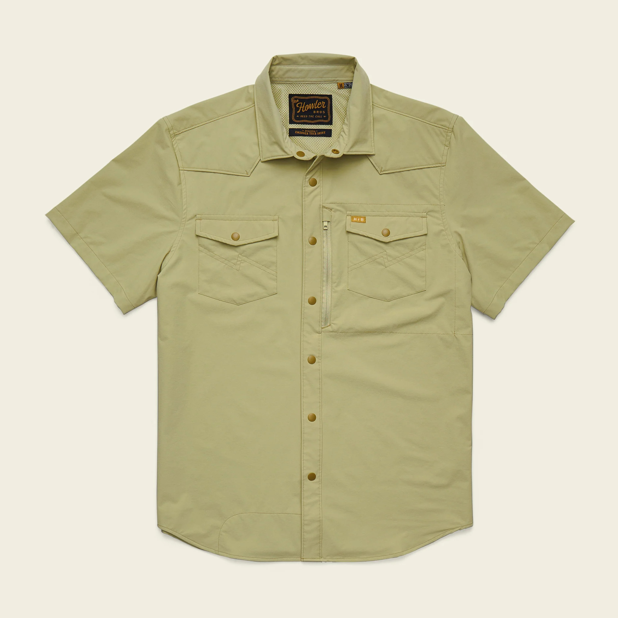 Emerger Tech Shirt - Wasabi | Howler Brothers