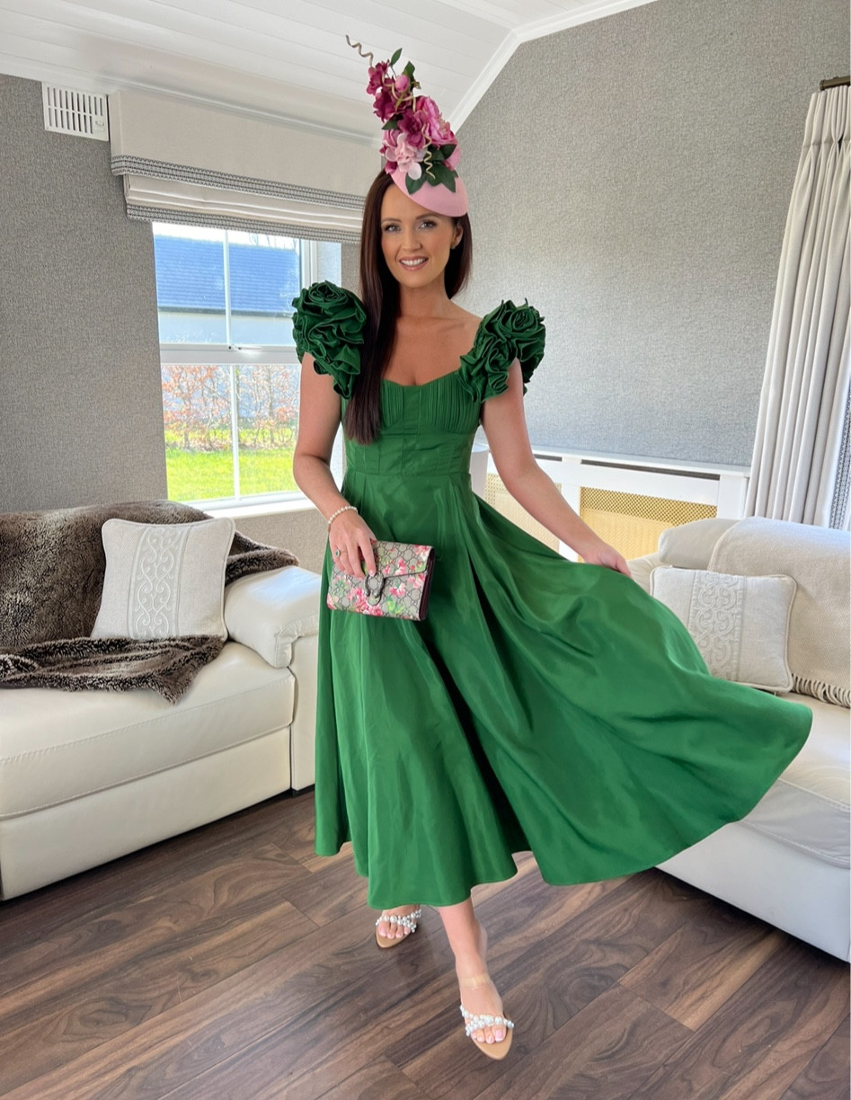 green dress karen jenniferwrynne on LTK Gardening