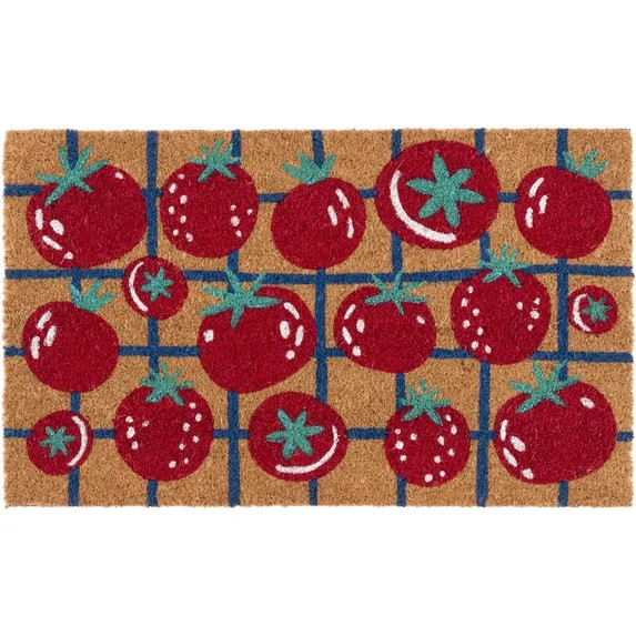 Mainstays Tomato Grid Coir Doormat, 18"x30" | Walmart (US)