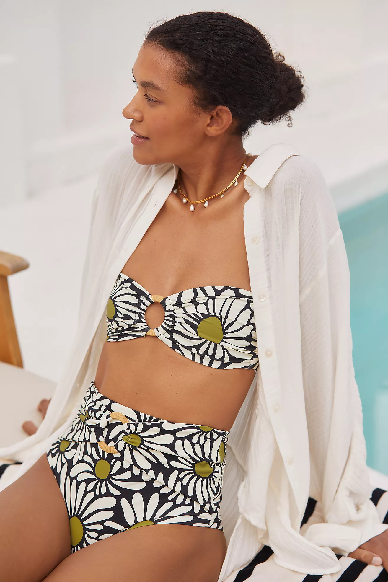 Cala de la Cruz Libra Bikini Bottoms | Anthropologie (US)