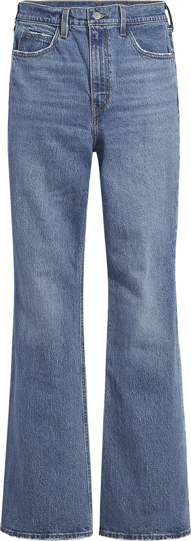 70s High Straight Flare Jeans | Nordstrom