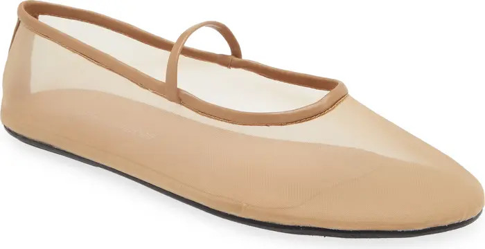 Mesh Mary Jane Flat (Women) | Nordstrom