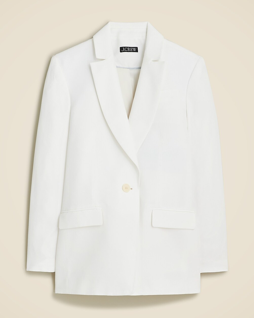 Tuxedo blazer in drapey viscose | J. Crew US