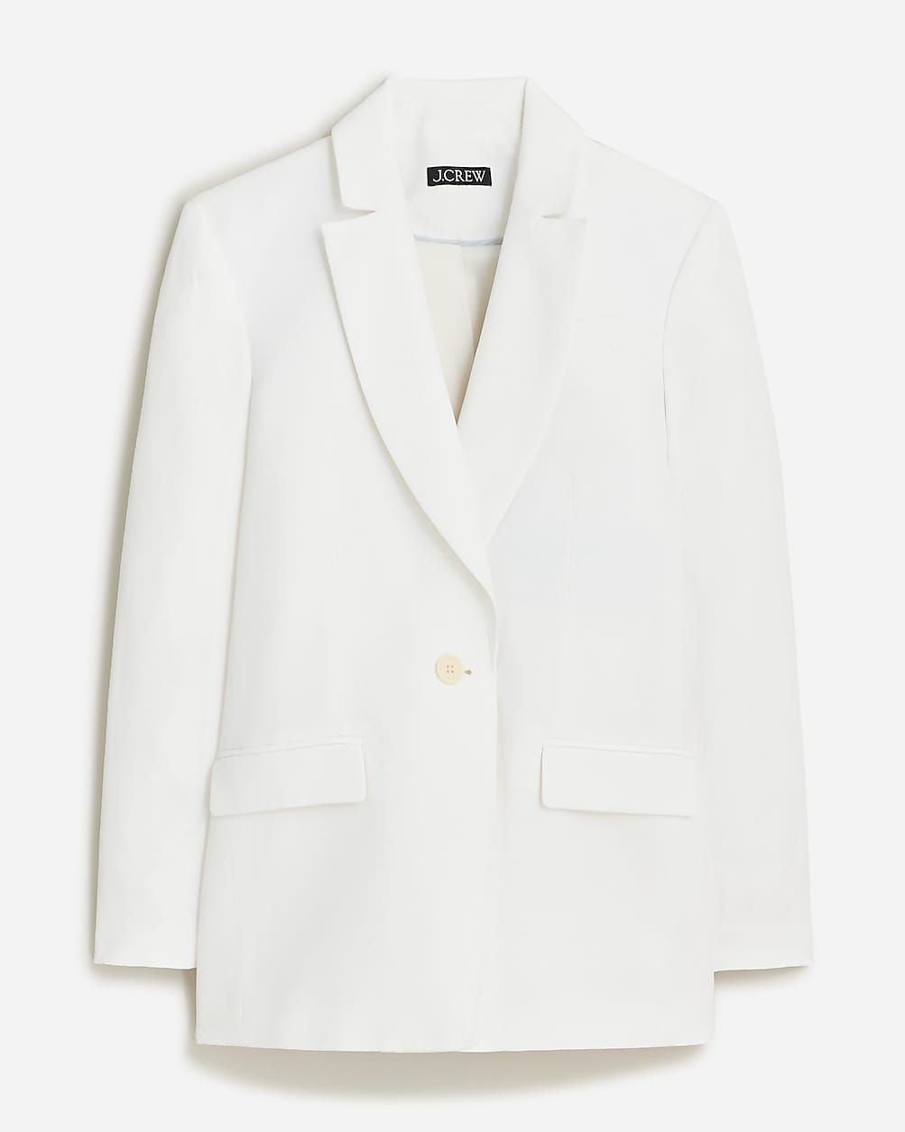 Tuxedo blazer in drapey viscose | J. Crew US