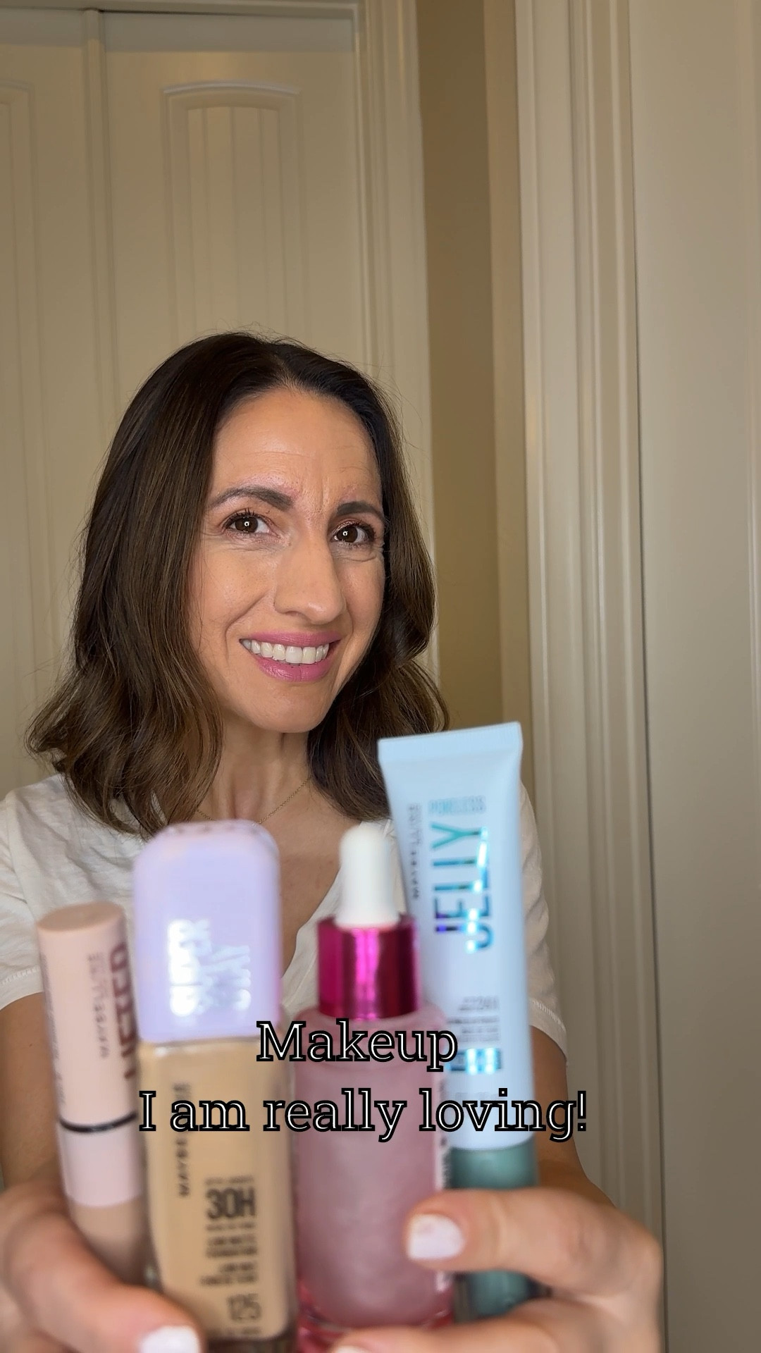 Hi! Here is some affordable makeup I’m using. Maybelline has been serving up some top notch favorites. 
-Maybelline Poreless Jelly Primer
-Maybelline Grippy Primer 
(I combo these 2 together. I use the Grippy first, let it dry then apply the jelly primer. )
Maybelline lifter concealer 
Maybelline Super Stay foundation shade 125



#LTKPetite #LTKBeauty #LTKOver40