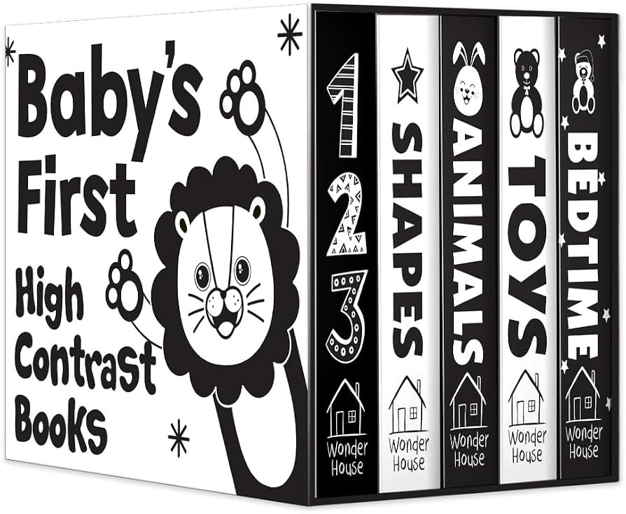 Baby’s First High-Contrast Books Boxed Set [Box Set of 5] - Age Group: 0+ / Black and White Tum... | Amazon (US)