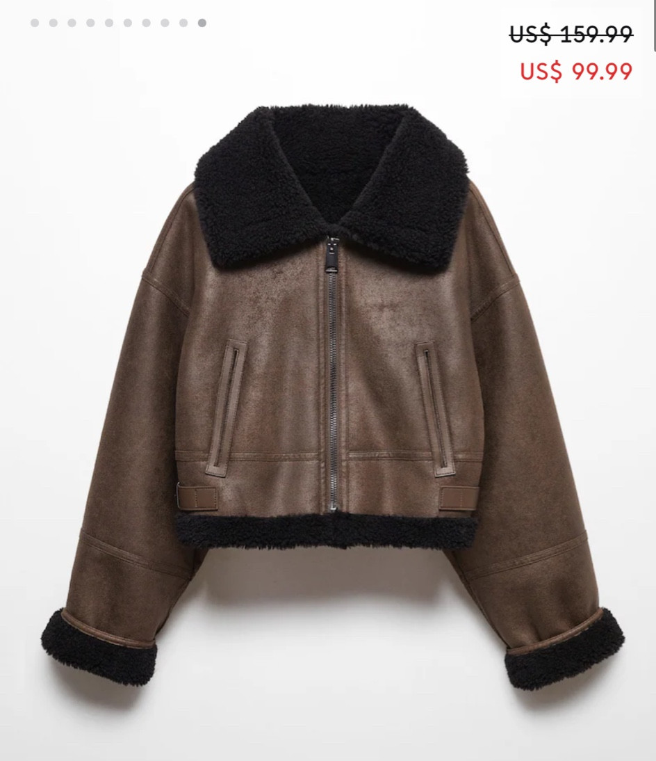 Black Friday up to 50% off Mango. So many good finds. Love this jacket brown fur jacket 

#LTKCyberWeek #LTKsalealert #LTKfindsunder100