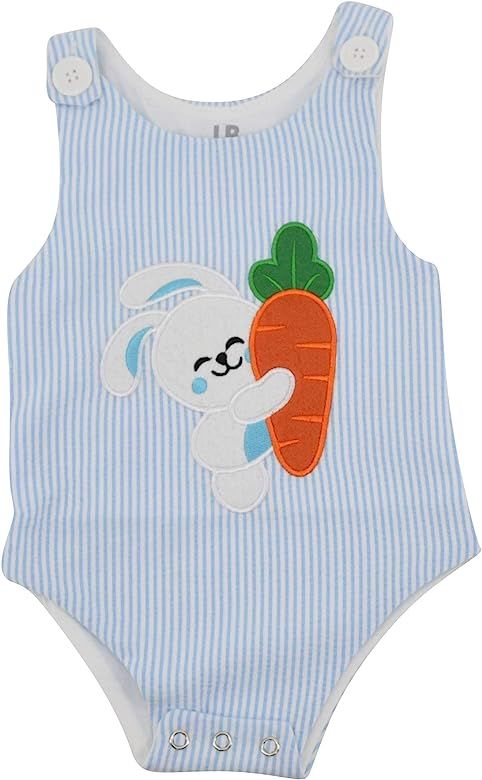 Unique Baby Boys Easter Bunny Jon Jon Outfit | Amazon (US)