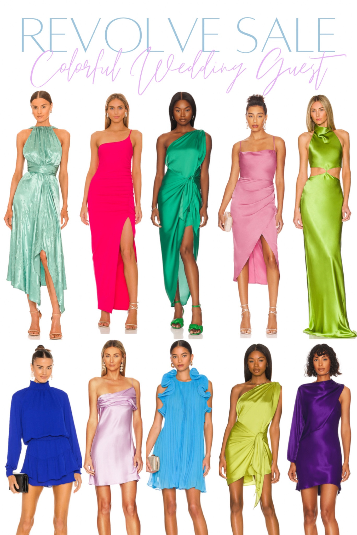 My fav picks for colorful wedding guest looks from the Revolve sale!

Revolve, wedding guest, dress, bright colors, wedding, wedding guest dress, wedding guest looks, revolve sale