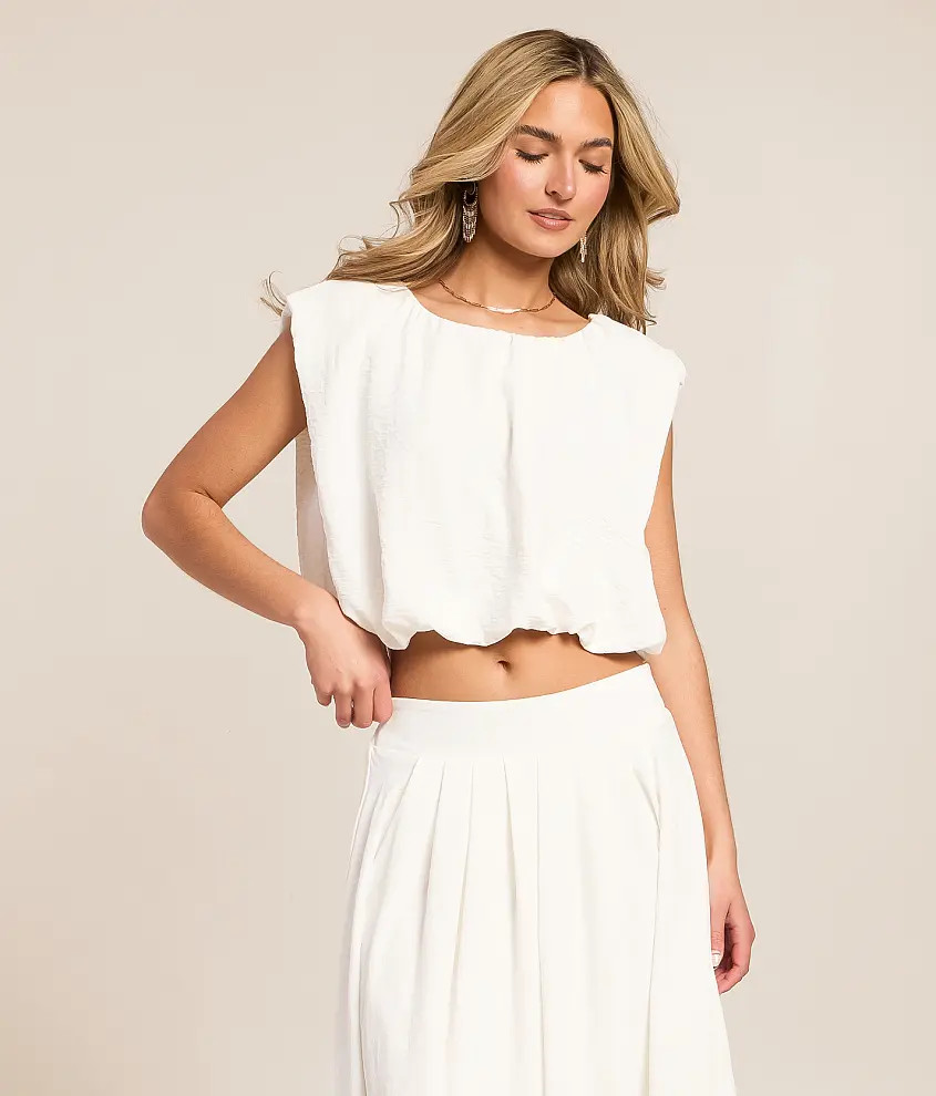 Bubble Cropped Top | Buckle