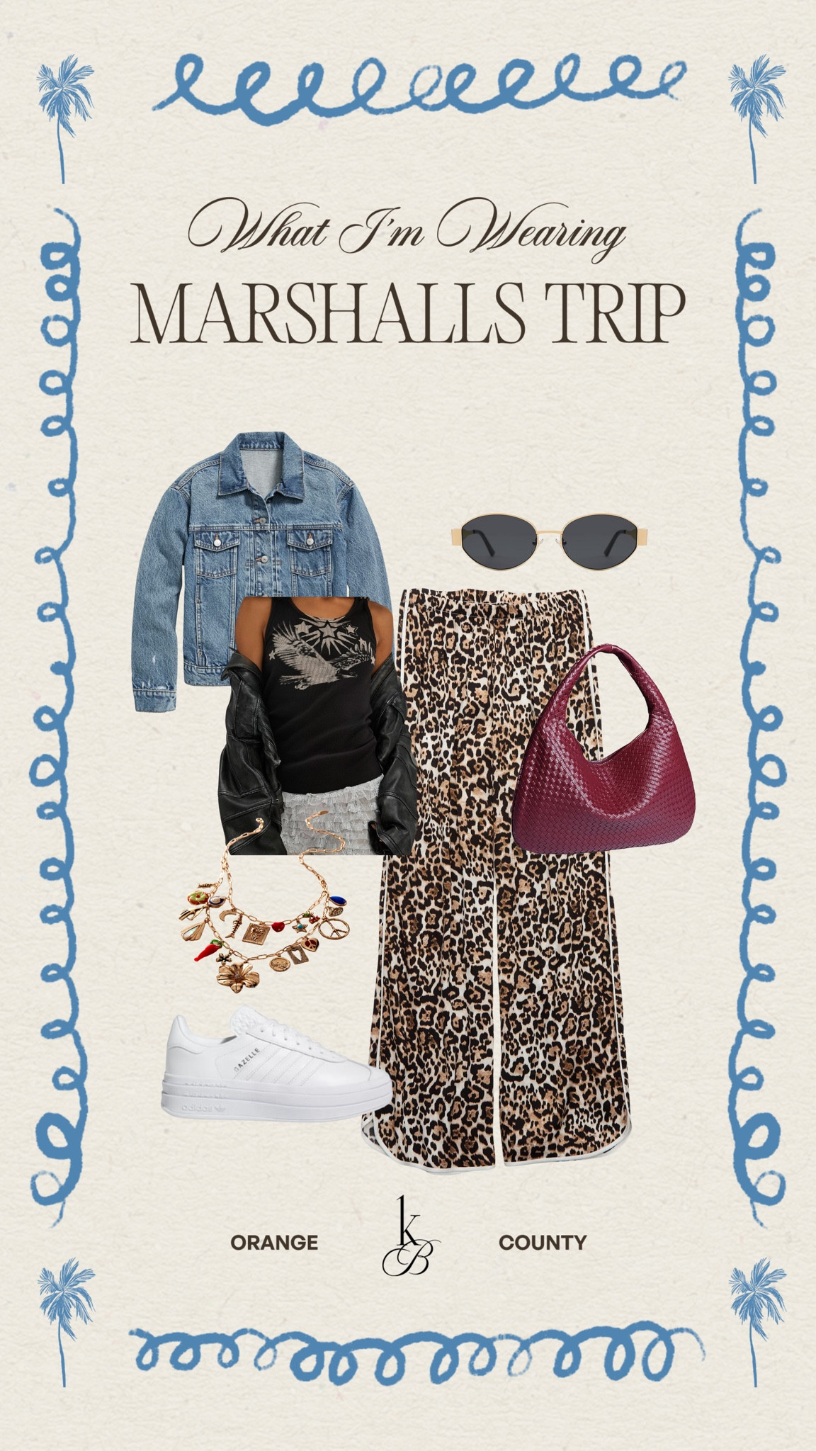 What I’m wearing traveling in today!!! Heading to California with Marshalls💙 tank // XS (runs very large & I wanted tight so I don’t have to wear a bra) 
Pants // XL 
Jacket // large 

#travel #outfit 