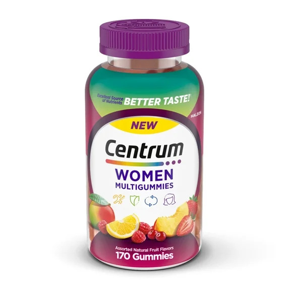 Centrum Multigummies for Women 18+, Gummy Multivitamin, Multimineral Supplement With Vitamin D3, ... | Walmart (US)